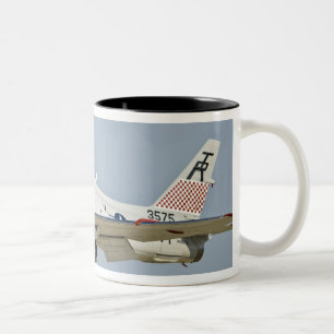 Tasse 2 Couleurs Chasseur à réaction North American Naval FJ2 Fury