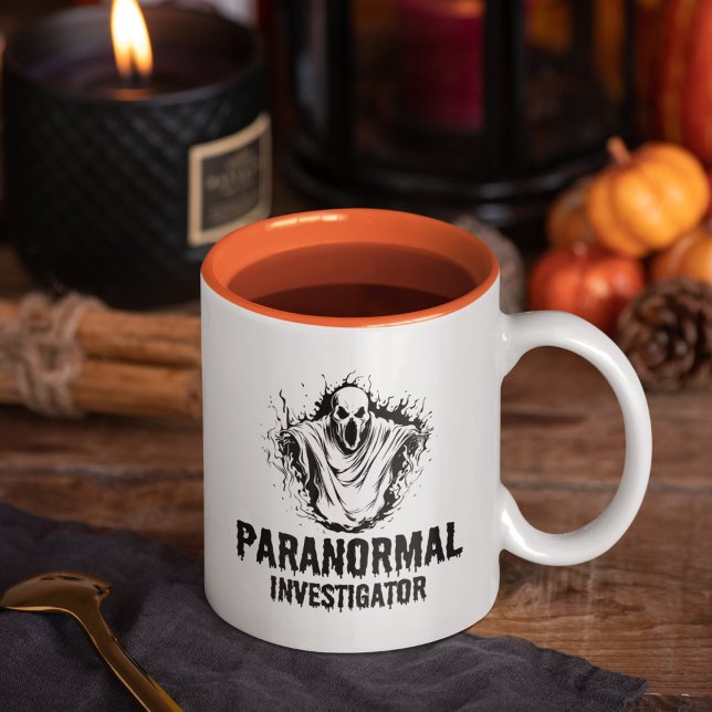 Tasse 2 Couleurs Chasseur de fantômes Enquêteur paranormal Chasse d (Créateur téléchargé)