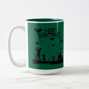 Tasse 2 Couleurs Chasseurs de sombres esprits en vert