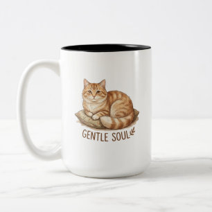 Tasse 2 Couleurs chat à l'âme douce