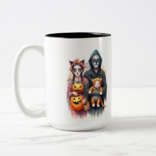 TASSE 2 COULEURS CHAT-DAME SANS ENFANT