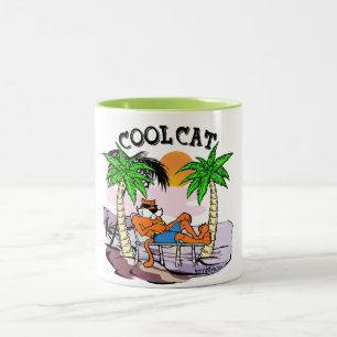 Tasse 2 Couleurs Chat frais
