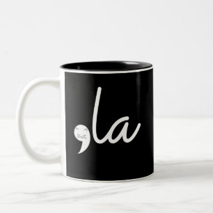 Tasse 2 Couleurs Chat Rétro Virgule La Kamala Harris Pour Président
