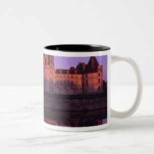Tasse 2 Couleurs Château Chambord au coucher du soleil, vallée de