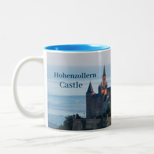 Tasse 2 Couleurs Château de Hohenzollern Hechingen Allemagne (Gauche)