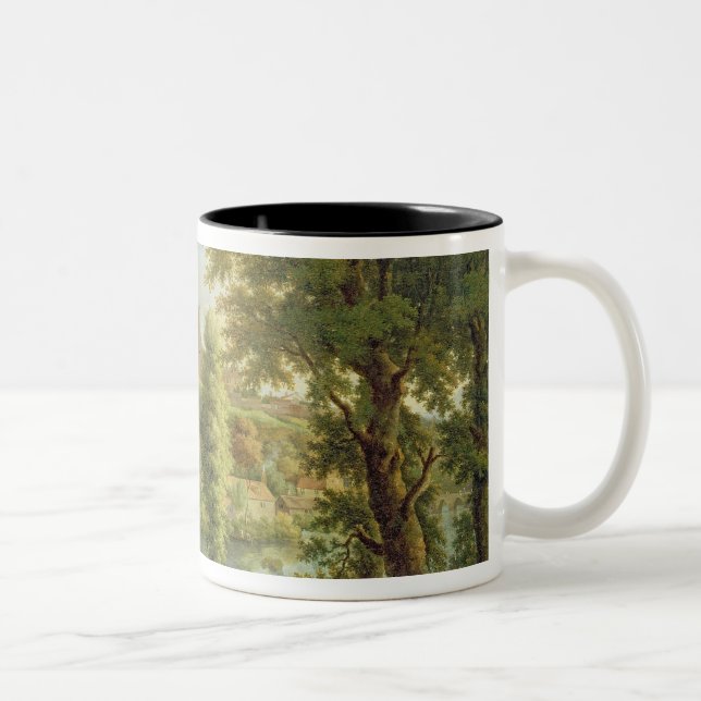 Tasse 2 Couleurs Château de Ludlow avec le déversoir de Dinham, des (Droit)