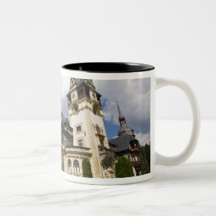 Tasse 2 Couleurs Château de Peles du 18ème siècle, Sinaia, Roumanie