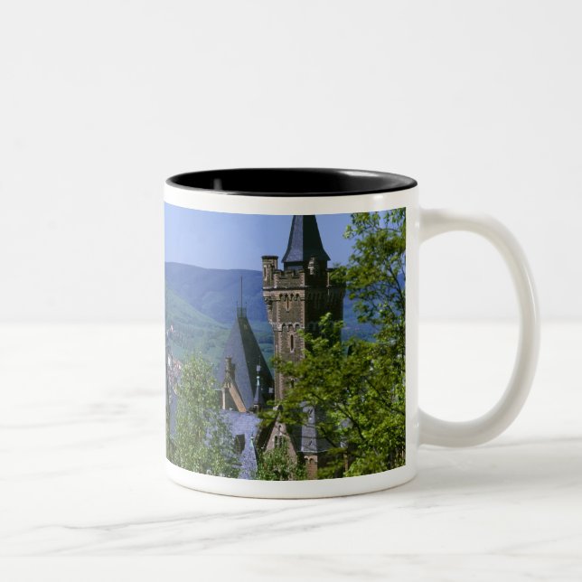 Tasse 2 Couleurs Château, Wernigerode, Saxe-Anhalt, Allemagne (Droit)