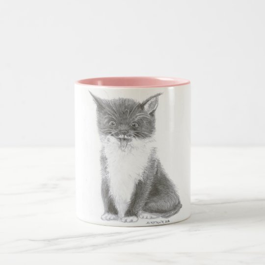 Tasse 2 Couleurs Chaton