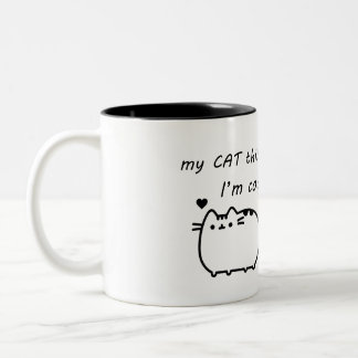 Tasse 2 Couleurs Chats amusants