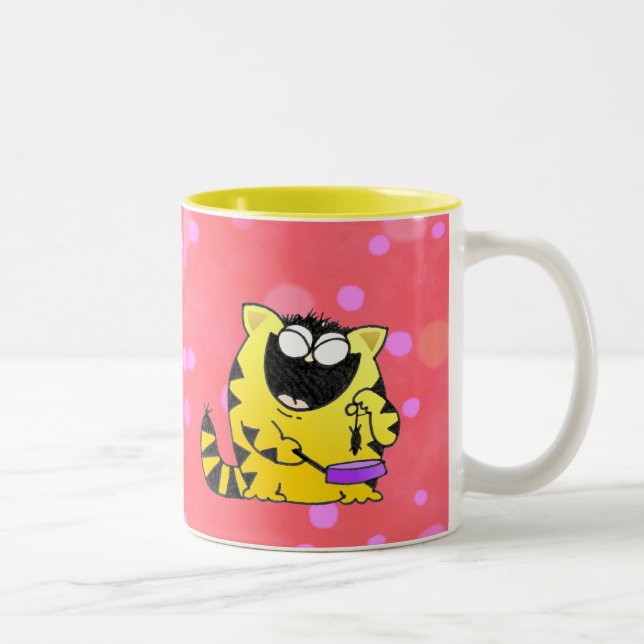 Tasse 2 Couleurs Chats de LOL (Droit)