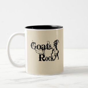 Tasse 2 Couleurs CHATS ROCK   par TotallyGoatally™