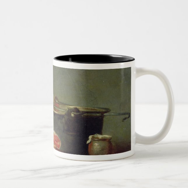 Tasse 2 Couleurs Chaudron de cuivre avec un broc (Droit)