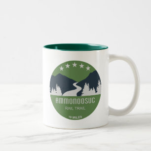 Tasse 2 Couleurs Chemin de fer Ammonoosuc New Hampshire