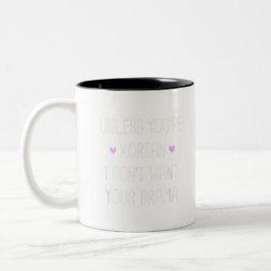 Tasse 2 Couleurs Chemise dramatique coréenne K-Drama Merchandise K