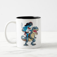 Chemise pirate de dinosaure pour les garçons