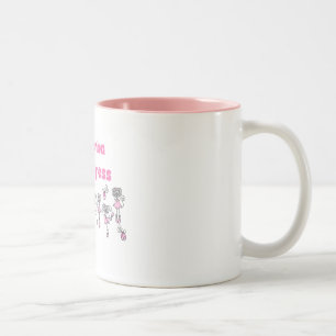 Tasse 2 Couleurs Chemises et Cadeaux Ballerine en Herbe