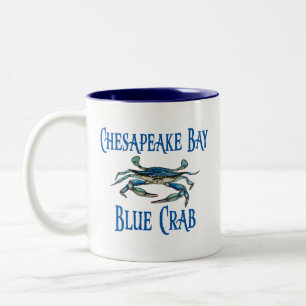 Tasse 2 Couleurs Chesapeake Bay Crabe Bleu Musique