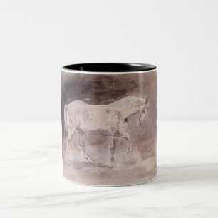Tasse 2 Couleurs Cheval blanc (par Eugene Delacroix)