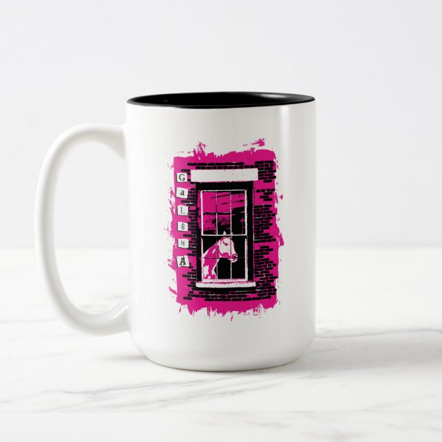 Tasse 2 Couleurs cheval de fenêtre (Gauche)
