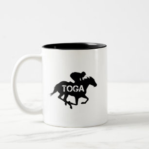 Tasse 2 Couleurs Cheval d'emballage de Saratoga Springs