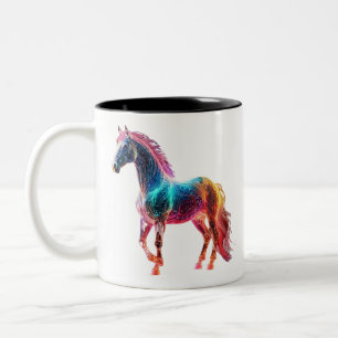 Tasse 2 Couleurs Cheval Majestic
