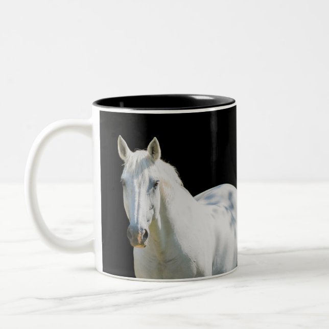 Tasse 2 Couleurs Cheval sportif irlandais - Bijou (Gauche)