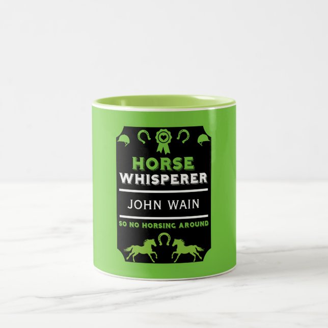 Tasse 2 Couleurs Cheval Whisperer (Centre)