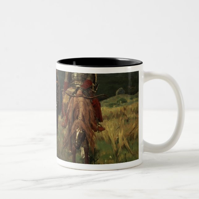 Tasse 2 Couleurs Chevaliers de guerrier, 1881-98 (Droit)