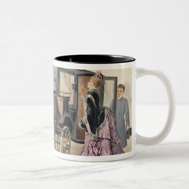 Tasse 2 Couleurs Chevaux anglais (Droit)