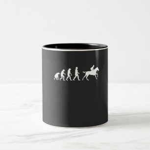 Tasse 2 Couleurs Chevaux Cheval équitation Cadeau