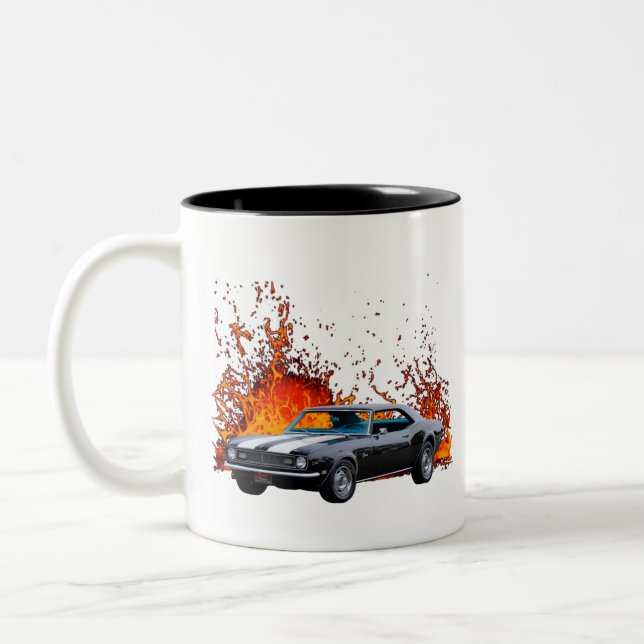 Tasse 2 Couleurs Chevy Camaro Z28 1968 (Gauche)