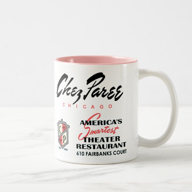 Tasse 2 Couleurs Chez Paree, Discothèque, Chicago, IL (Droit)