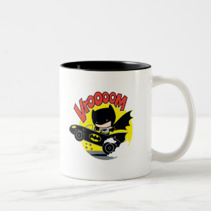 Tasse 2 Couleurs Chibi Batman Dans Le Batmobile