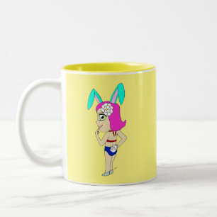 Tasse 2 Couleurs chibi bunnygirl