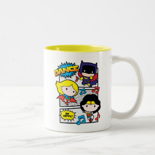 Tasse 2 Couleurs Chibi Héros Danse