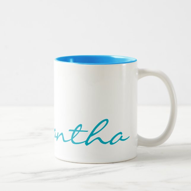 Tasse 2 Couleurs chic chic chic chic chic chic chic chic chic turqu (Droit)
