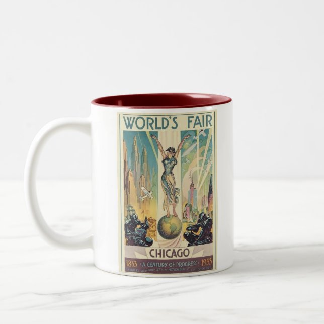 TASSE 2 COULEURS CHICAGO (Gauche)