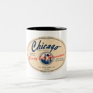 Tasse 2 Couleurs Chicago Windy City