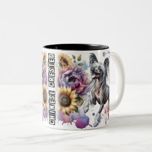 Tasse 2 Couleurs Chien mignon Chinois à l'agneau