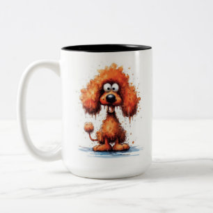Tasse 2 Couleurs Chien monstre amusant : Chupacabra Chewy