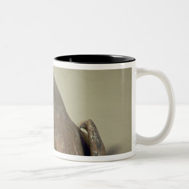 Tasse 2 Couleurs Chien posé par poterie chinoise tôt, tombe (Droit)