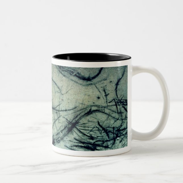 Tasse 2 Couleurs Chiffre marin, période paléolithique (Droit)