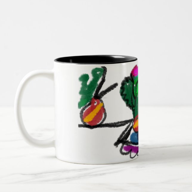 Tasse 2 Couleurs Chihuahua adore ça (Gauche)