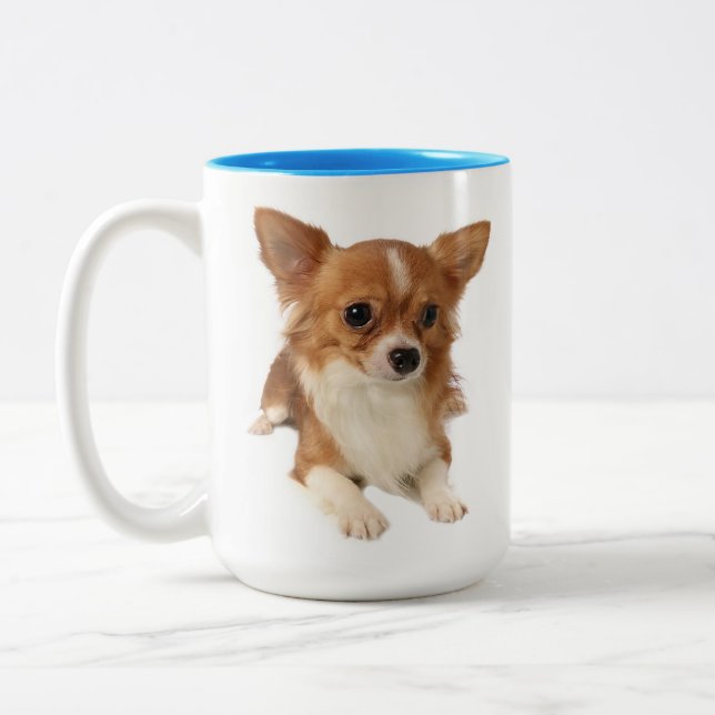 Tasse 2 Couleurs Chihuahua chiuppy (Gauche)