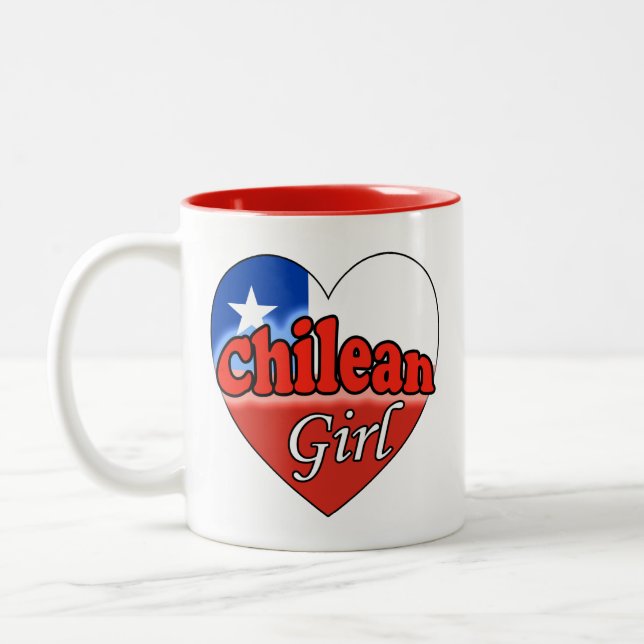 Tasse 2 Couleurs Chilienne (Gauche)