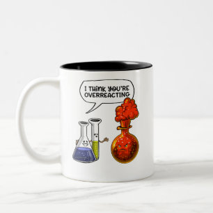 Tasse 2 Couleurs Chimie Science Vous Réagissez De Manière Drôle