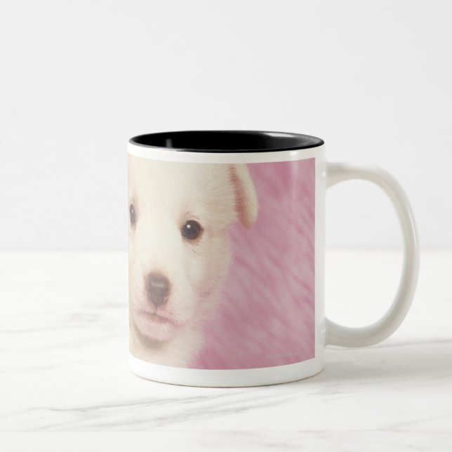 Tasse 2 Couleurs Chiot 5 (Droit)