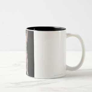 Tasse 2 Couleurs Chiot crème de bouledogue français