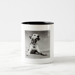 Tasse 2 Couleurs Chiot de Dalmation